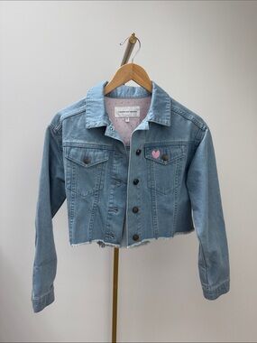 Crop Denim Jeans Jacket XS